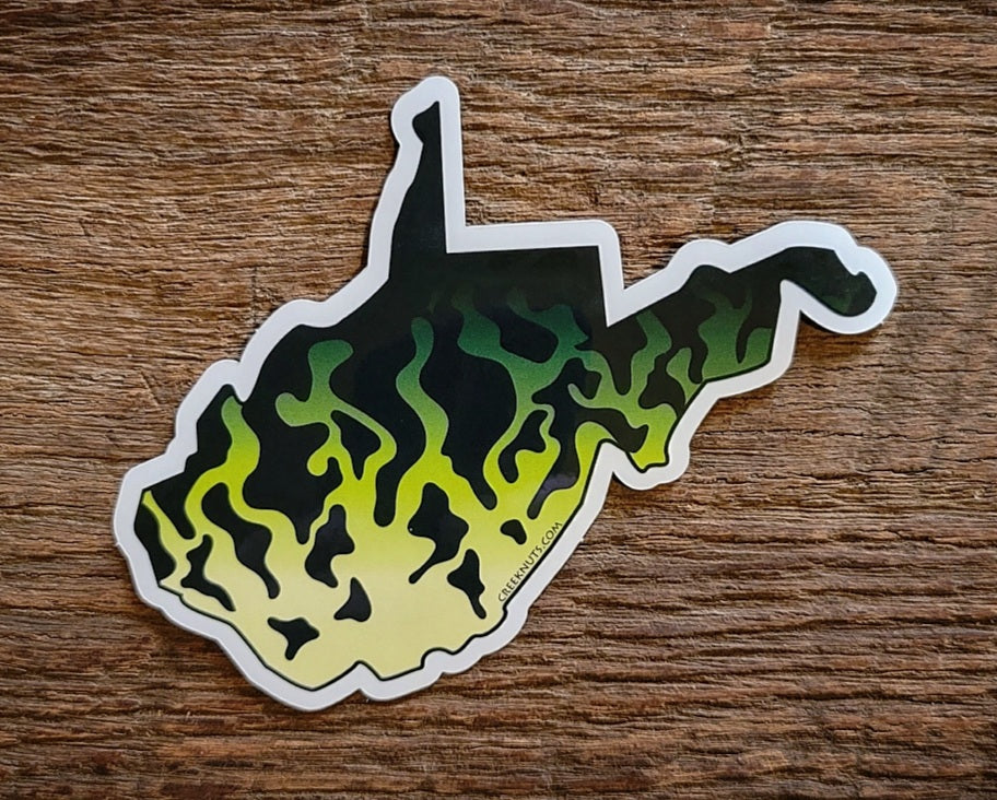 West Virginia Crappie Sticker
