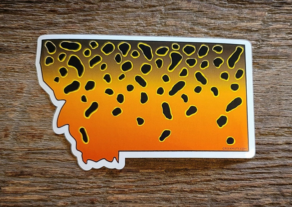 Montana Cutthroat Trout Sticker