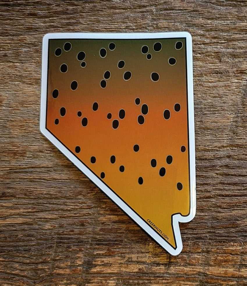 Nevada Lahontan Cutthroat Trout Sticker