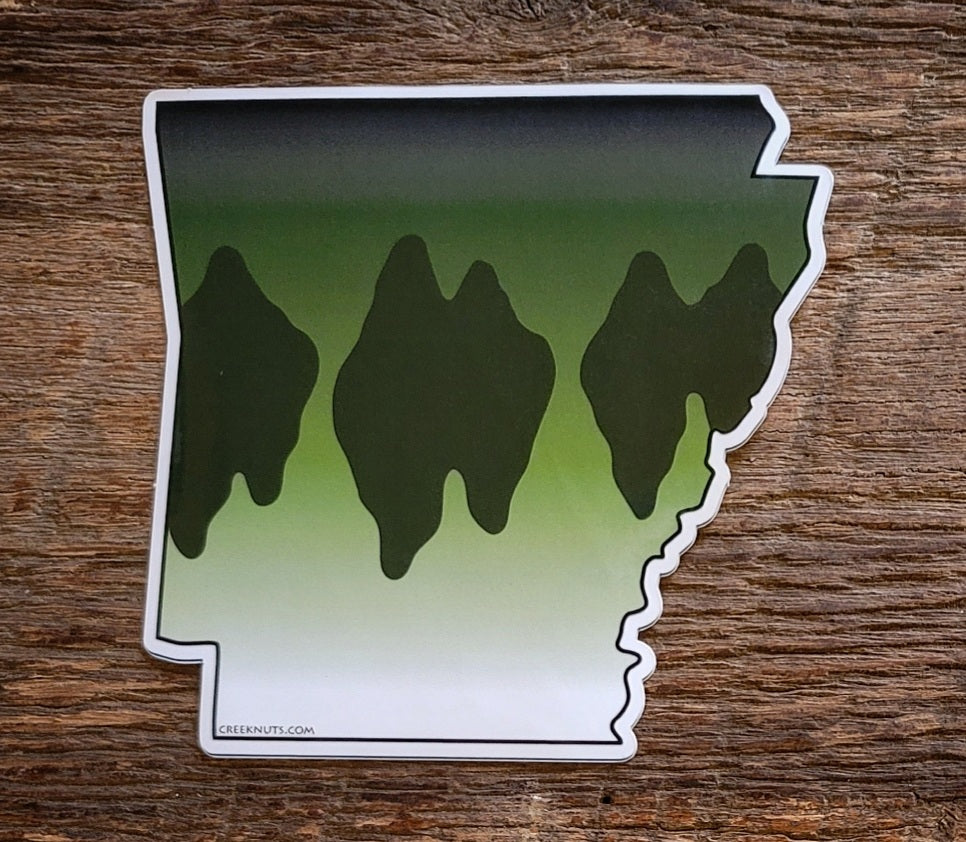 Arkansas Largemouth Bass Sticker