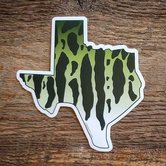 Texas Guadalupe Bass Sticker