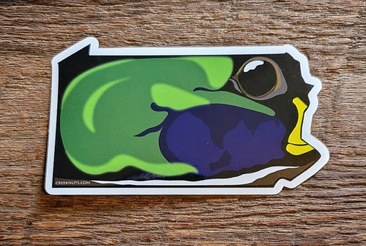 Pennsylvania Mallard Duck Sticker