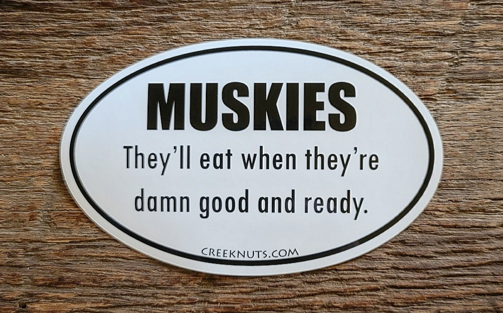 Musky Eat Sticker