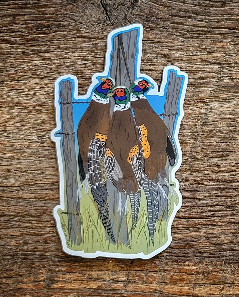 Pheasant Hunt Sticker