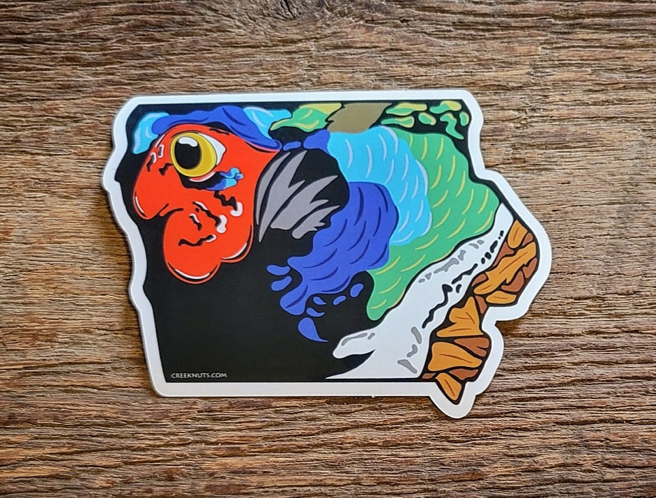 Iowa Pheasant Sticker