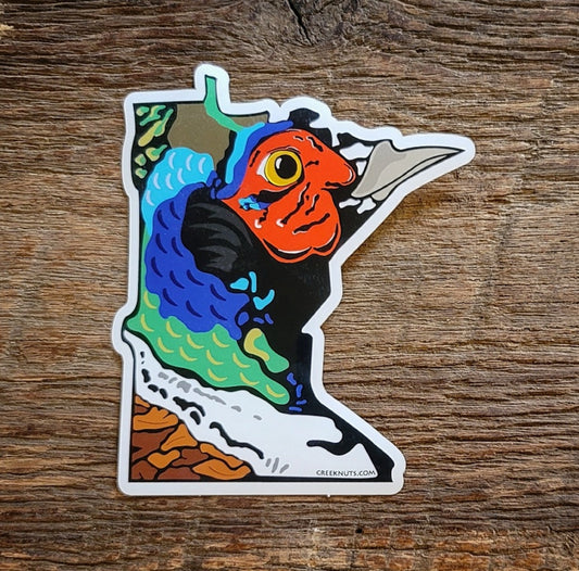Minnesota Pheasant Sticker