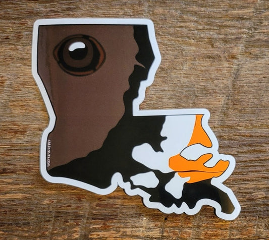 Louisiana Specklebelly Goose Sticker