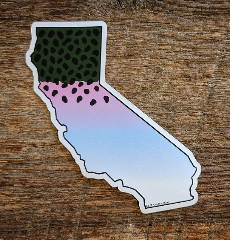 California Steelhead Sticker