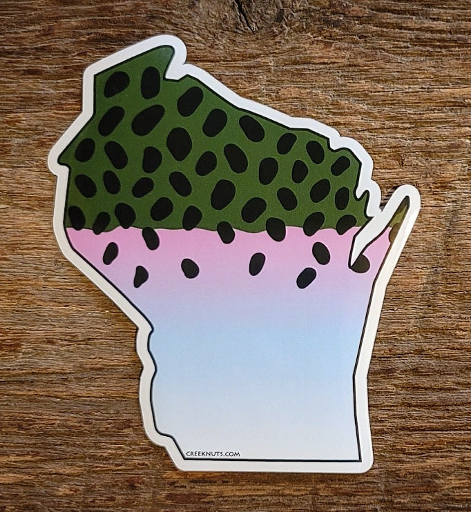 Wisconsin Steelhead Sticker