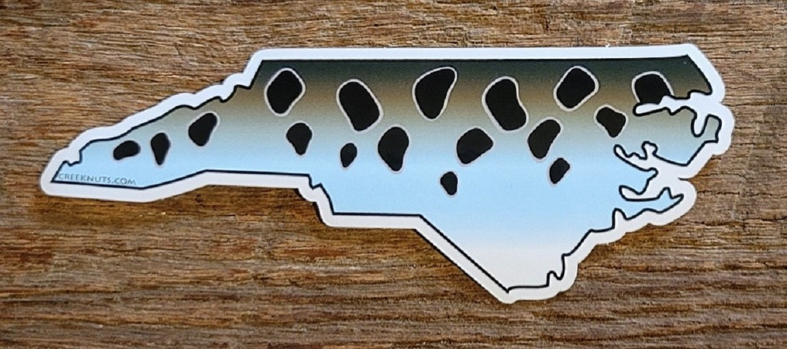 North Carolina Speckled Sea Trout Sticker