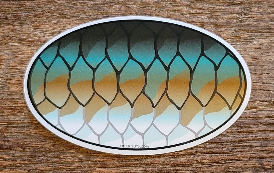 Tarpon Oval Skin Sticker