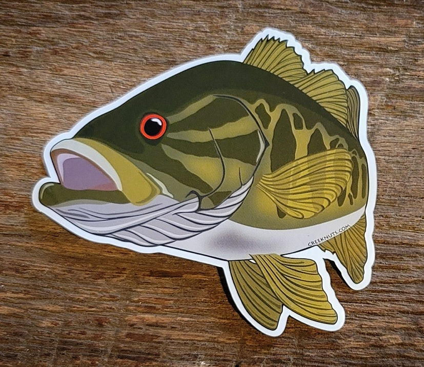 Smallmouth Bass Sticker