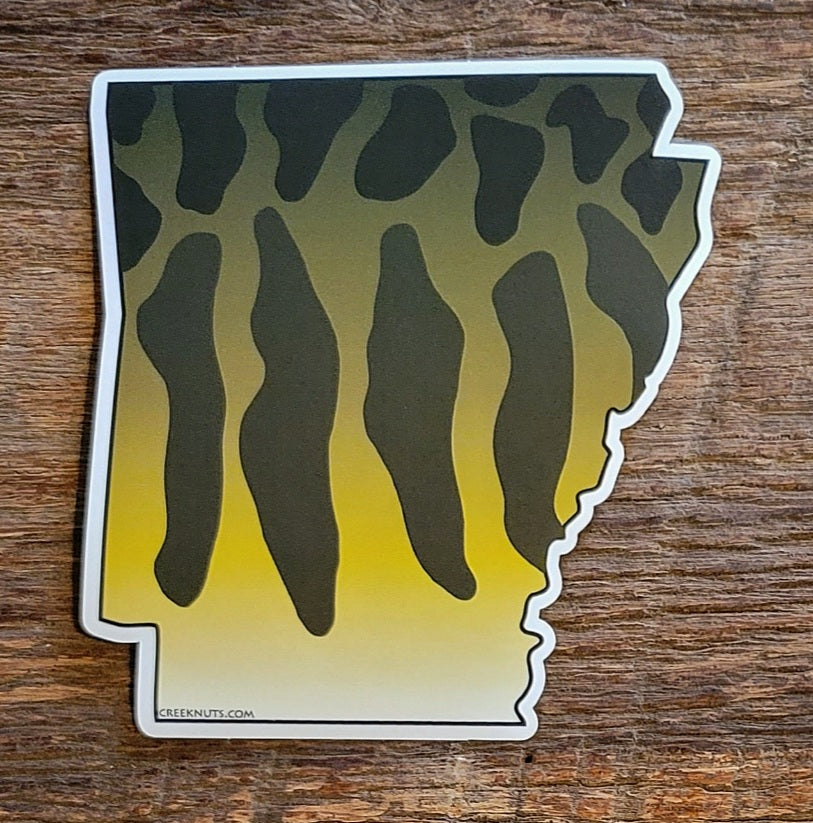 Arkansas Smallmouth Bass Sticker