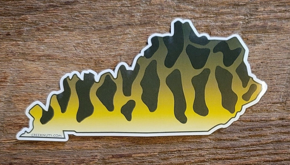 Kentucky Smallmouth Bass Sticker