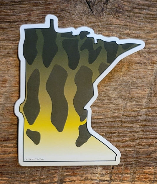 Minnesota Smallmouth Bass Sticker
