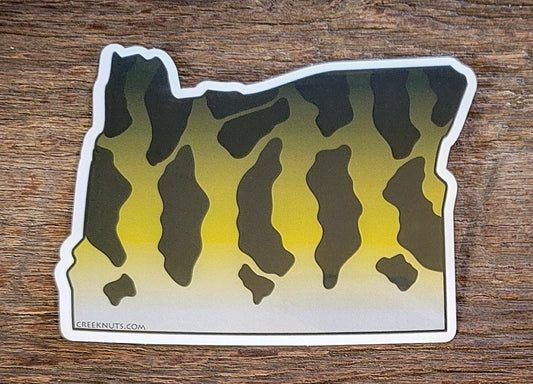 Oregon Smallmouth Bass Sticker