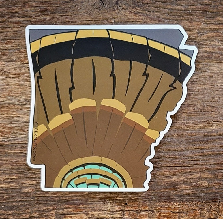 Arkansas Turkey Sticker