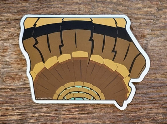Iowa Turkey Sticker
