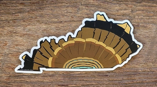 Kentucky Turkey Sticker