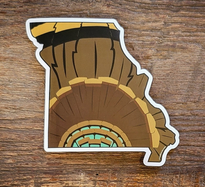 Missouri Turkey Sticker
