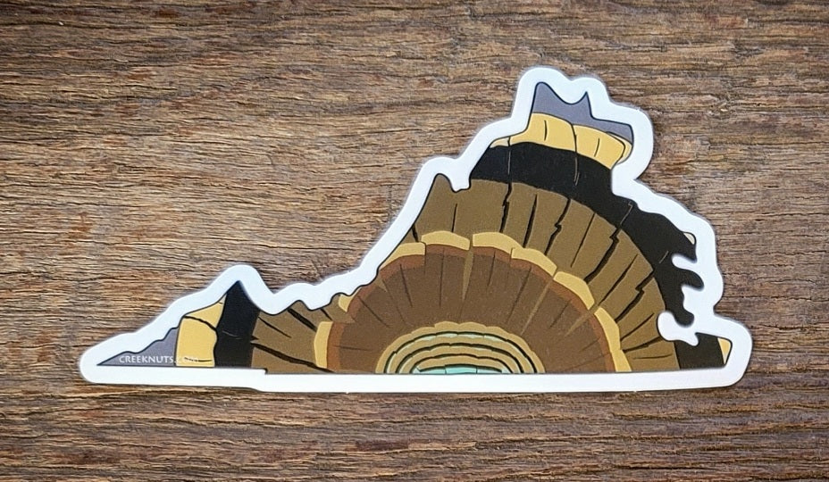 Virginia Turkey Sticker