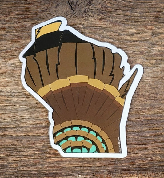 Wisconsin Turkey Sticker