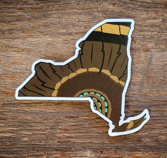 New York Turkey Sticker