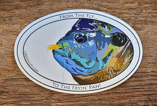 Bluegill Fryin' Pan Sticker