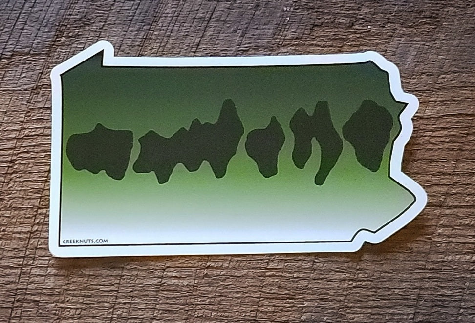 Pennsylvania Largemouth Bass Sticker