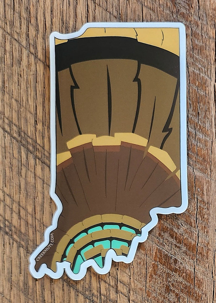 Indiana Turkey Sticker
