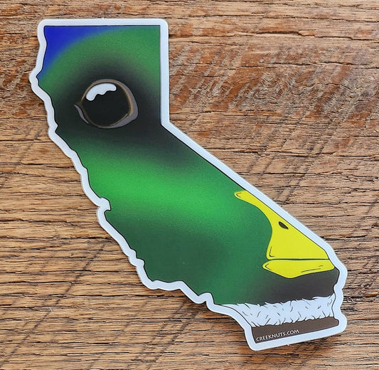 California Mallard Duck Sticker