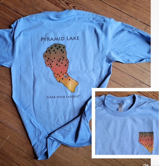 Pyramid Lake Lahontan Cutthroat Trout Long Sleeve T-Shirt