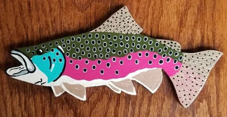 Hand-Painted Trout