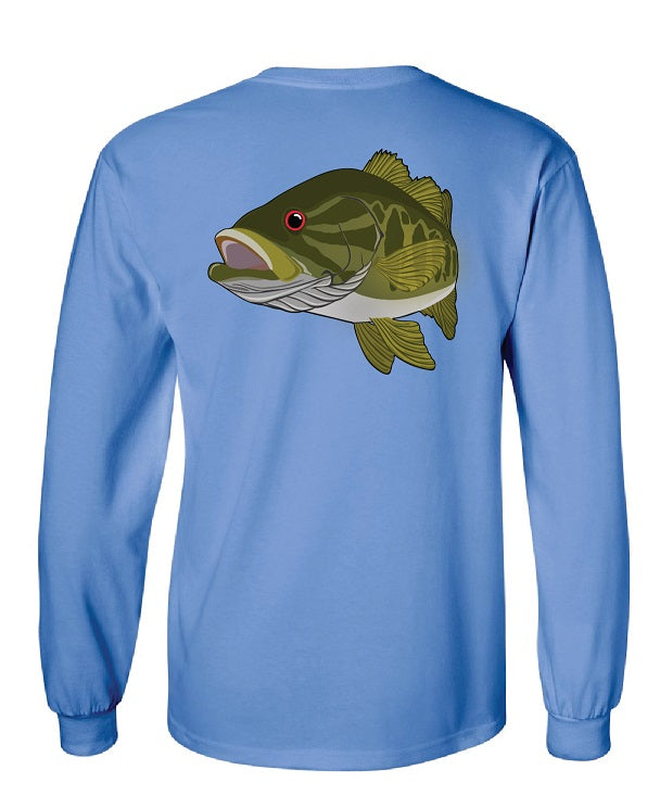 Smallmouth Bass Long Sleeve T-Shirt