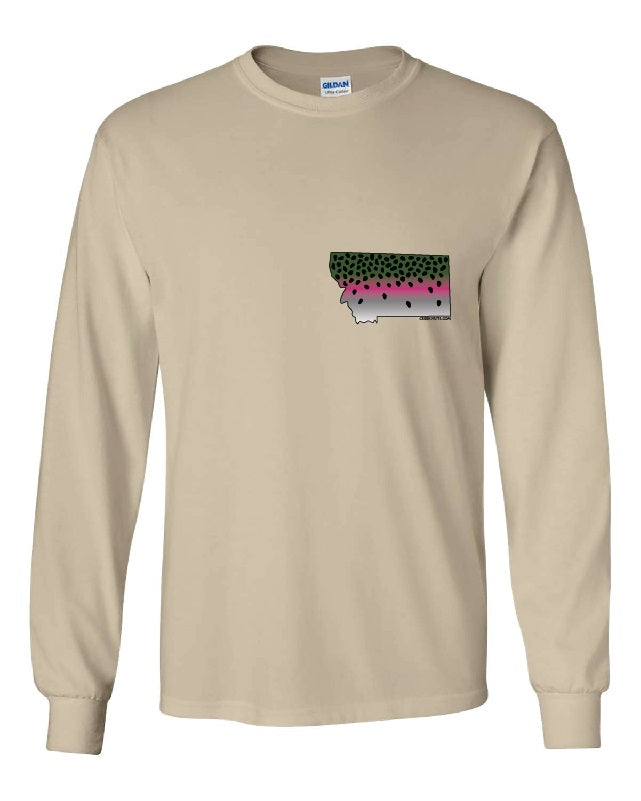 Rainbow Trout Kype Long Sleeve T-Shirt