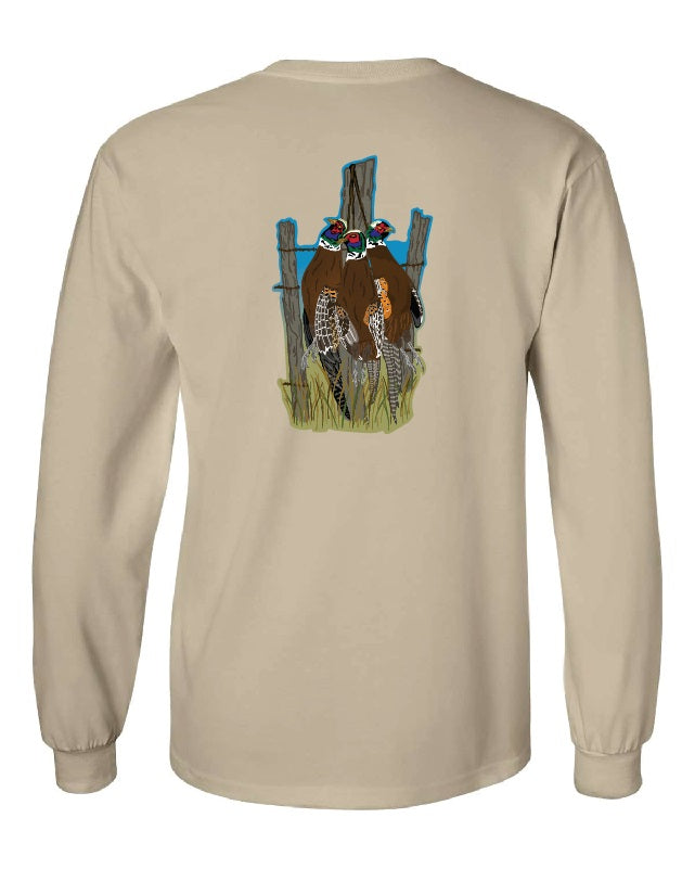 Pheasant Hunt Long Sleeve T-Shirt