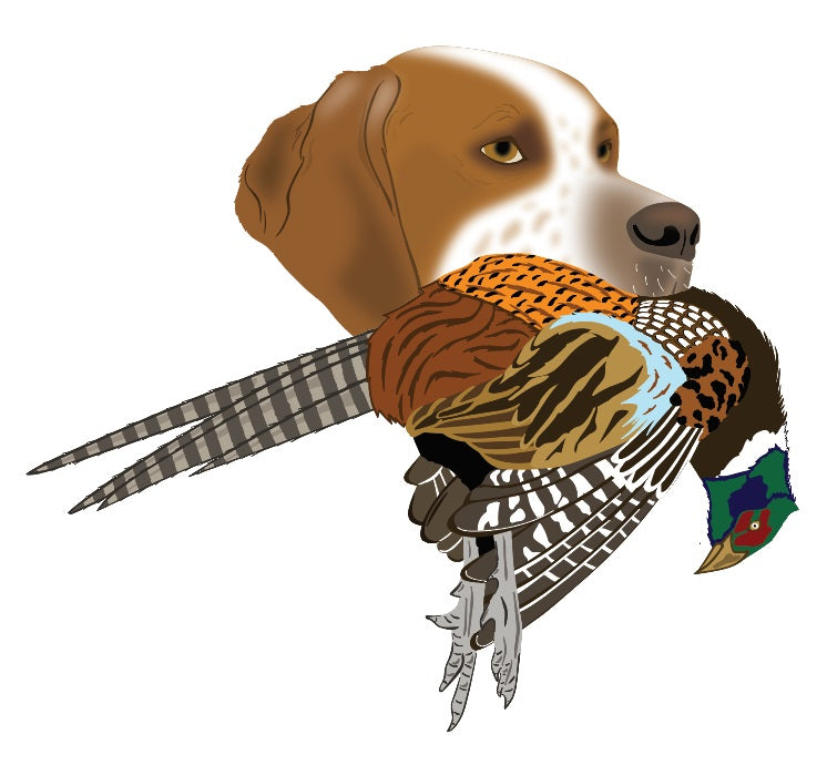 English Pointer with Pheasant Long Sleeve T-Shirt
