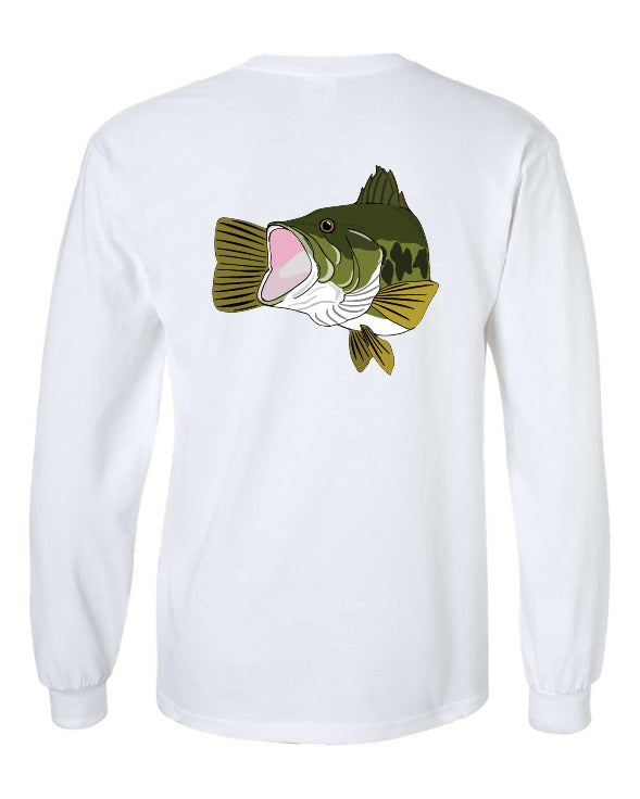 Largemouth Bass Long Sleeve T-Shirt