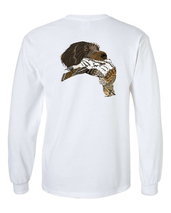 Griffon with Grouse Long Sleeve T-Shirt